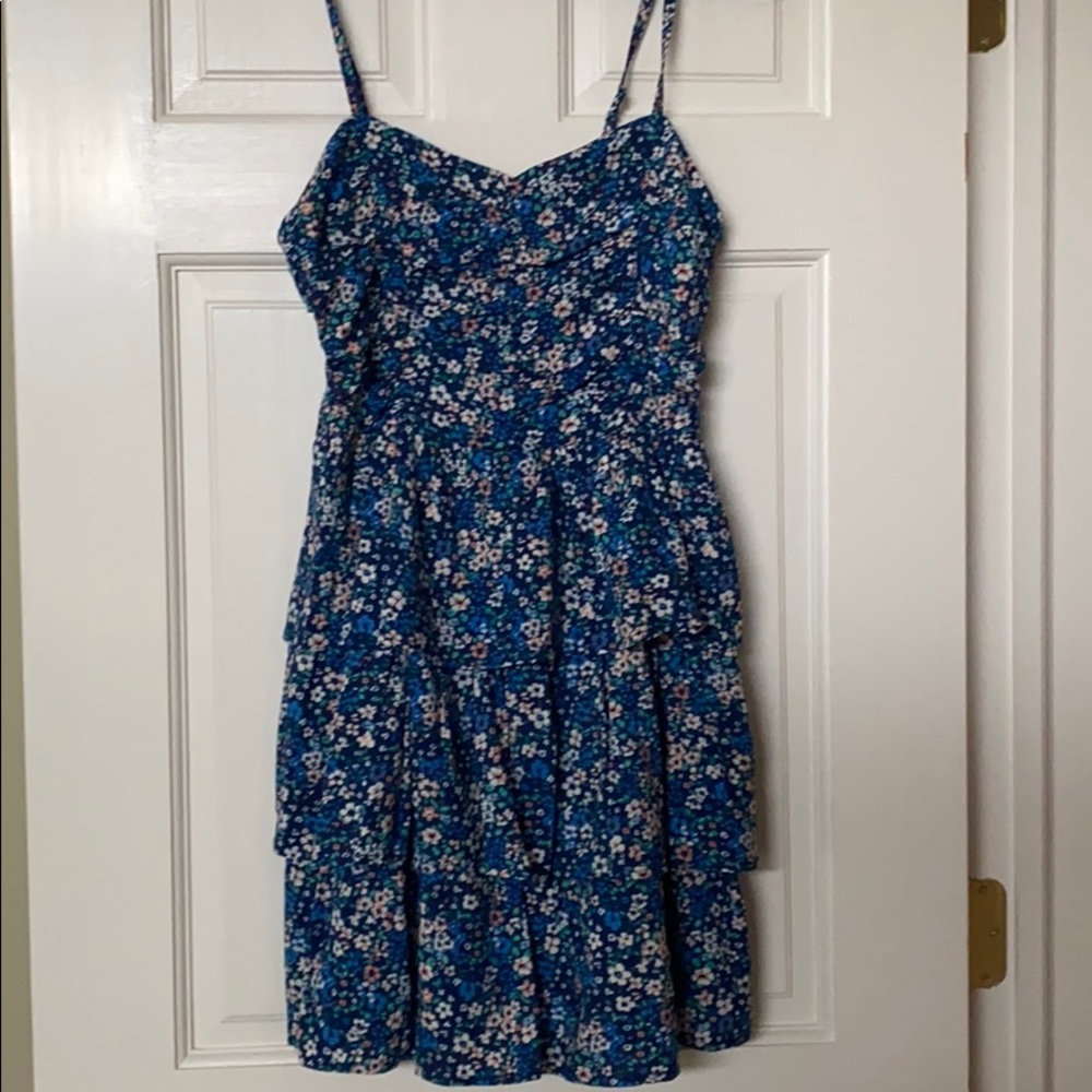 Fit and flare, mid length dress